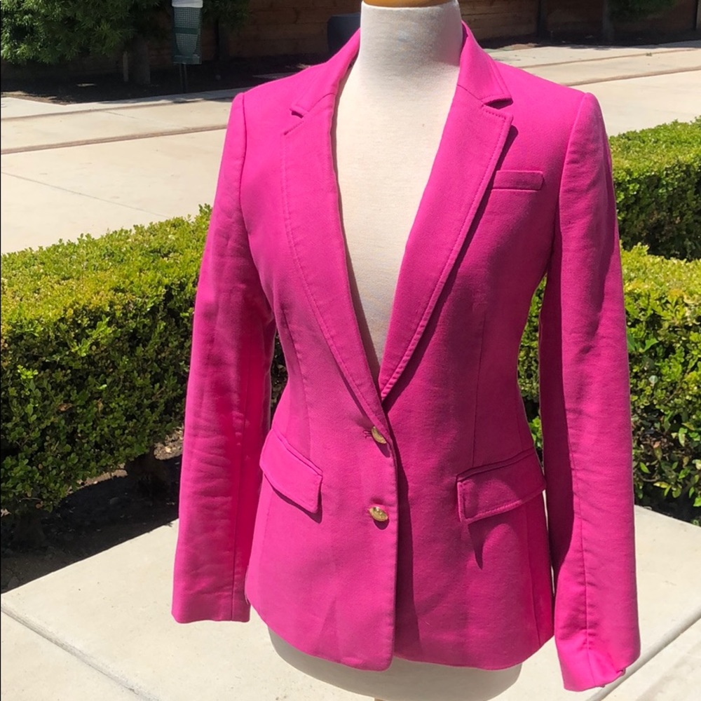Cotton Pink Banana Republic blazer
